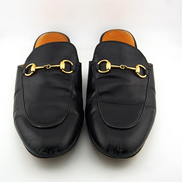 Gucci Princetown Leather Slipper - Picture 1 of 7